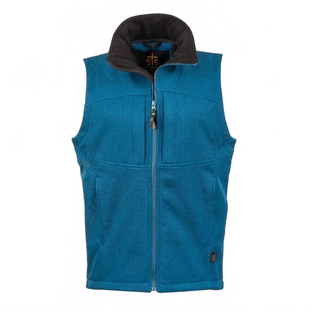 NEW STS RANCHWEAR women's weston vest in teal